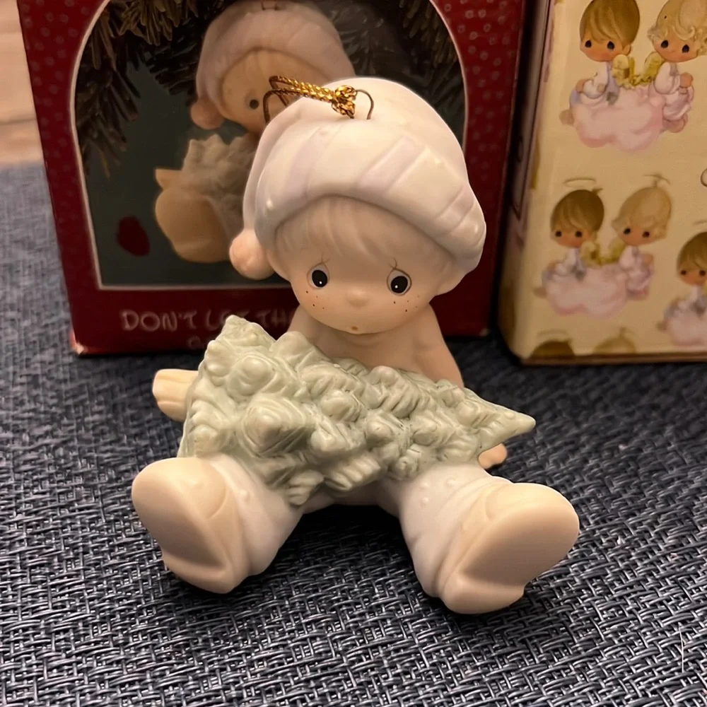 Precious moments ornament. Don’t let the holidays get you down. - Picture 1 of 6